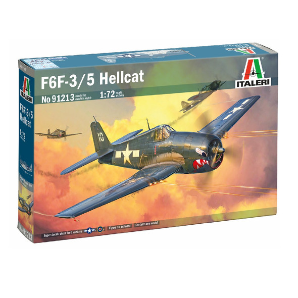 Italeri Grumman Hellcat F6 F-3 Fighter Plane