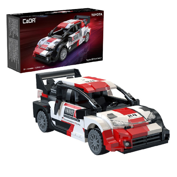 Cada Toyota GR Yaris Rally 1 Car - 317 Piece Construction Set