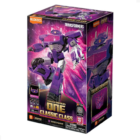 Blokees Transformers Classic Class 18 Shockwave