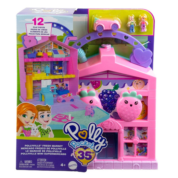 Polly Pocket Pollyville Fresh Market Playset