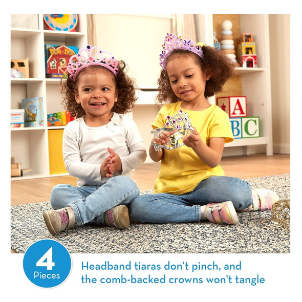 Melissa & Doug Dress-Up Tiaras Role Play Collection