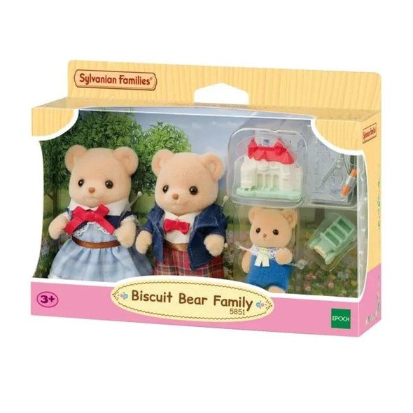 Sylvanian Families Biscuit Bear Family