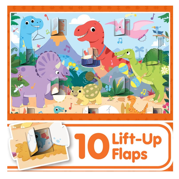 Galt Prehistoric Party Who'S Hiding Puzzle