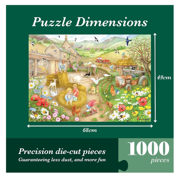 Falcon De Luxe Bringing In The Hay 1000 Piece