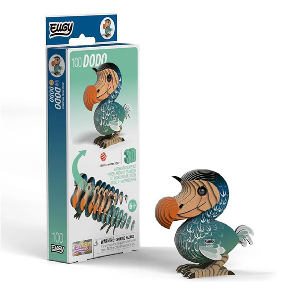 Eugy Dodo 3D Model Craft Kit