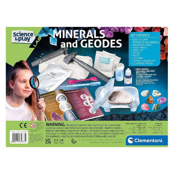 Clementoni Science&Play Minerals And Geodes