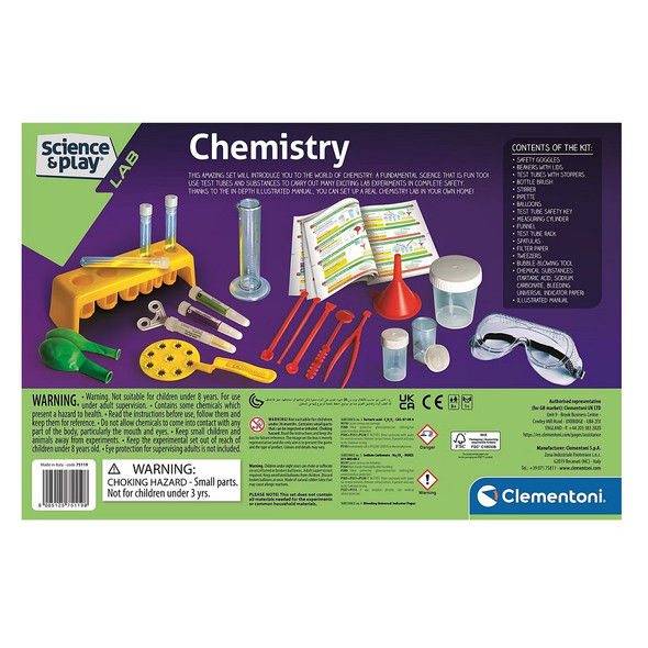 Clemontoni Chemistry Lab 150 Experiments Pack