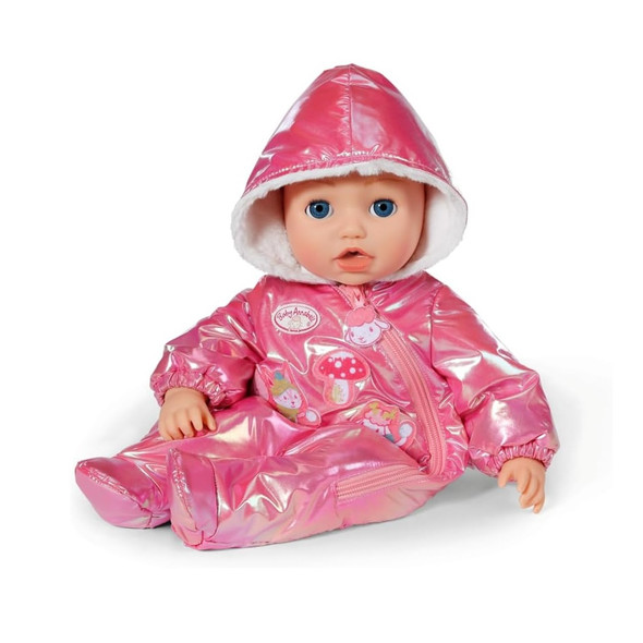 Baby Annabell Winter Suit Pink To Fit 43cm Doll