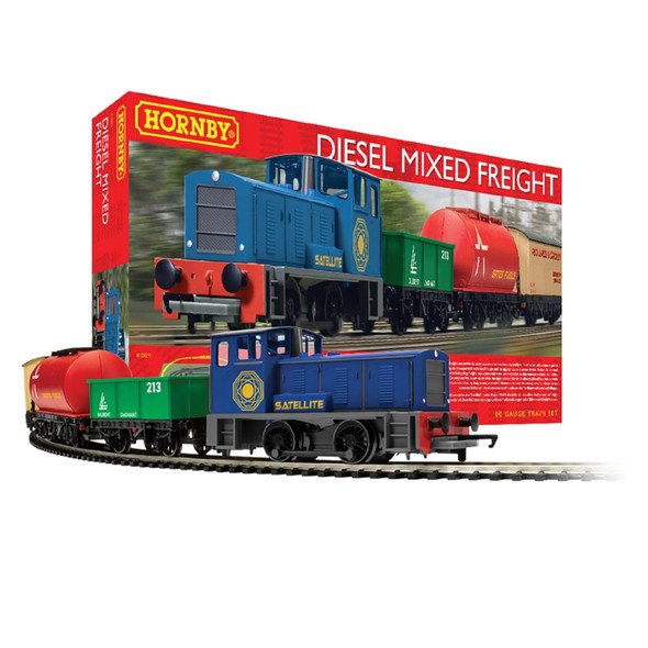 Hornby Diesel Mixed Freight Train Set