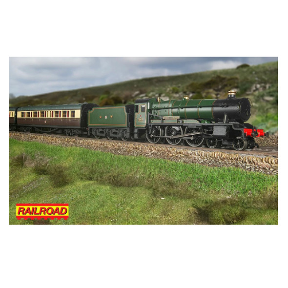 Railroad GWR Class 1000 County Of Merioneth Train Pack Era 3
