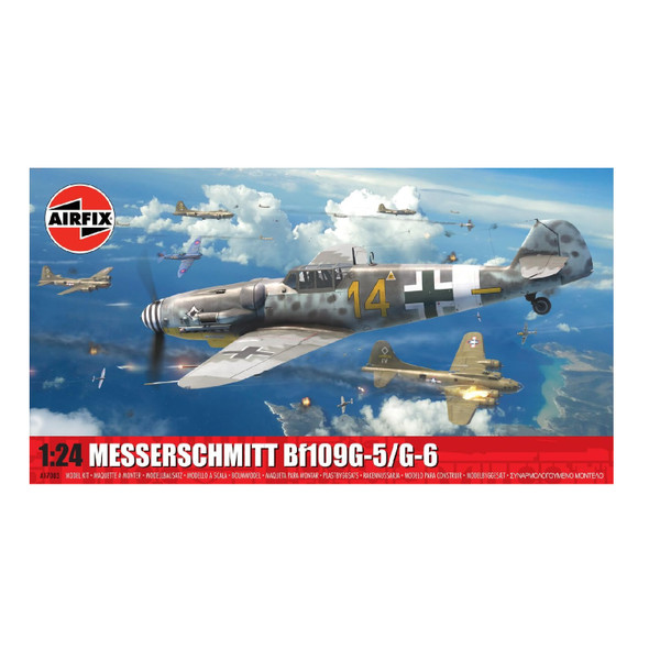 Airfix Messerschmitt Bf109G-5/6 Aircraft Model Kit