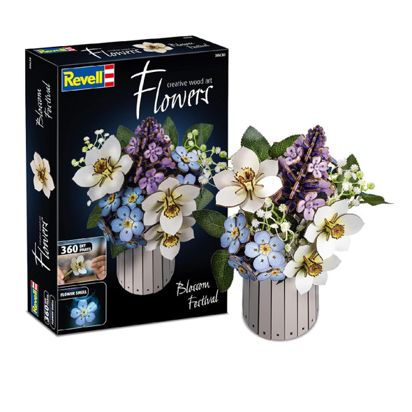 Revell Blossom Festival - Creative Wood Art Flowers