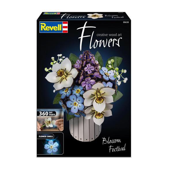 Revell Blossom Festival - Creative Wood Art Flowers