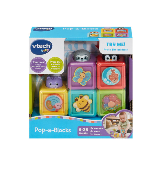 Vtech Pop-A-Blocks Activity Toy