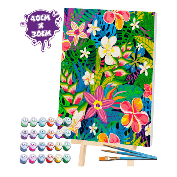 Splat Planet Summer Vibes Paint By Numbers