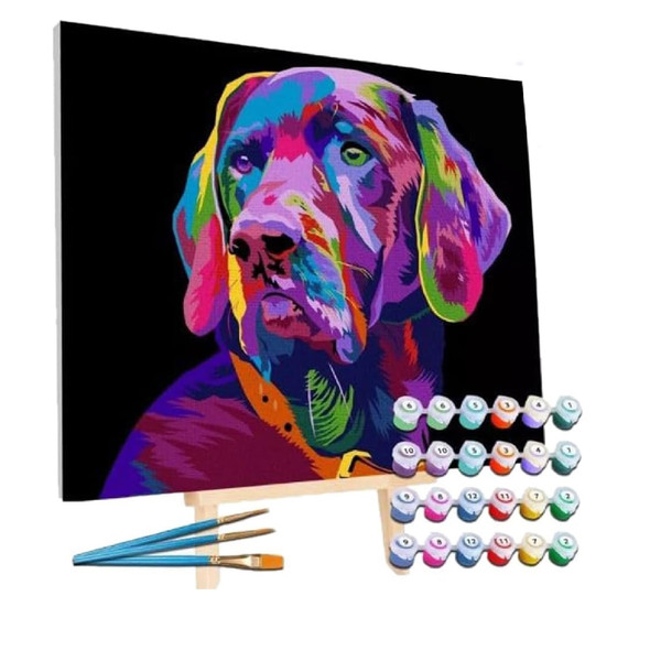 Splat Planet Dog Paint By Numbers