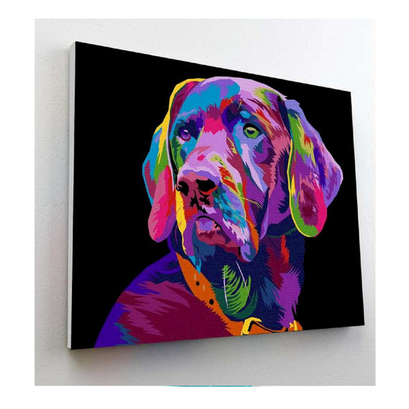 Splat Planet Dog Paint By Numbers