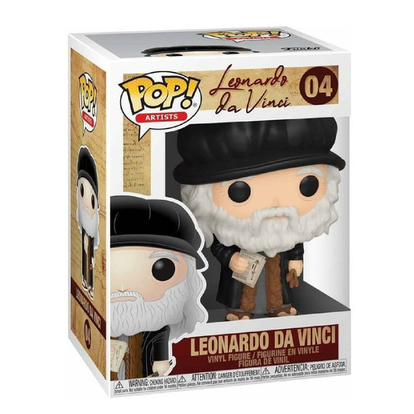 Funko Pop Artists Leonardo Davinci