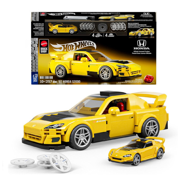 Mattel Brick Shop Hot Wheels Speed: Honda S2000