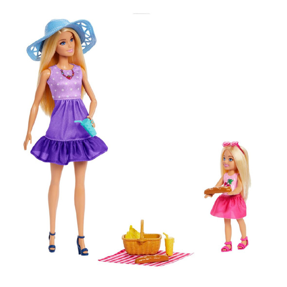 Malibu Barbie & Chelsea 2 pack of dolls