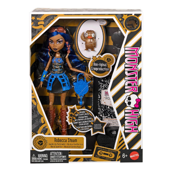 Monster High Boo-Riginal Creeproduction Doll Robecca Steam