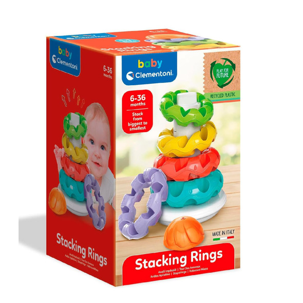 Clemontoni Stacking Rings Activity Toy