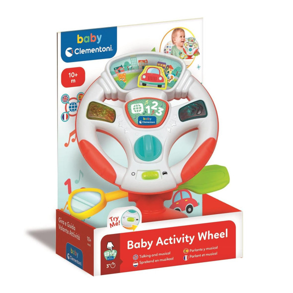 Clemontoni Baby Activity Wheel Electronic Toy