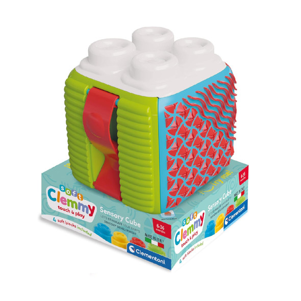 Clemontoni Soft Clemmy  Sensory Activity Cube
