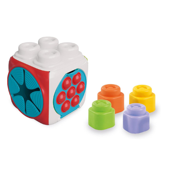 Clemontoni Soft Clemmy  Sensory Activity Cube