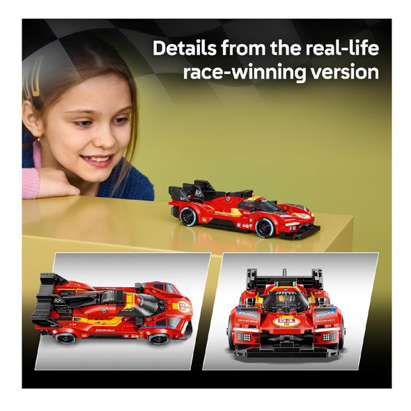 Lego Speed Champions Ferrari 499P Construction Set