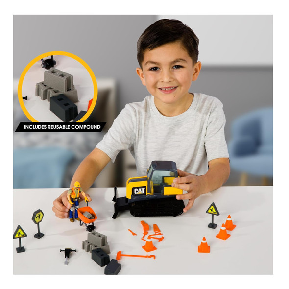 Catrepillar Workforce Bulldozer Action Set