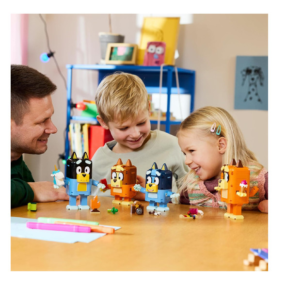 Lego Brick-Built Bluey Family Set