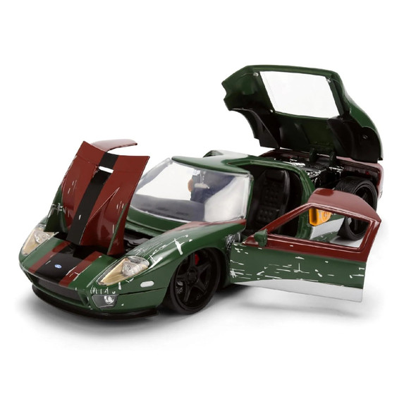 Star Wars Boba Fett 2005 Ford Gt W/Fig 1:24