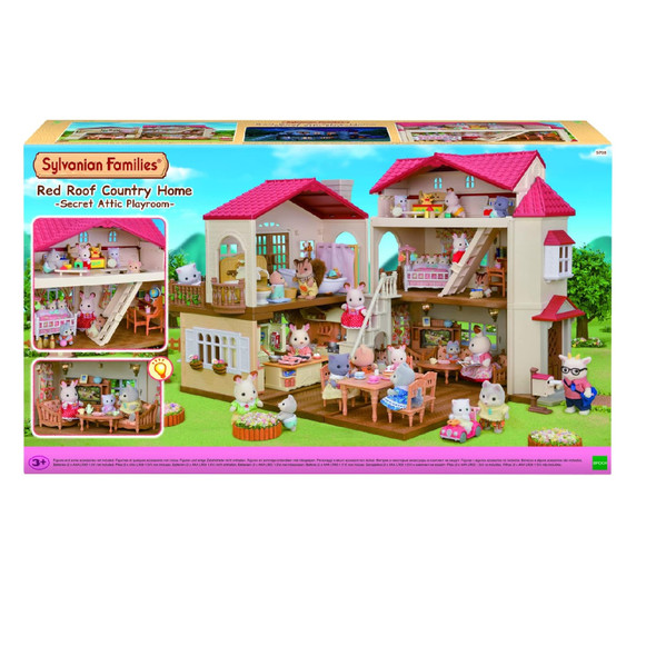 Sylvanian Families Red Roof Country Home Set