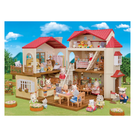 Sylvanian Families Red Roof Country Home Set