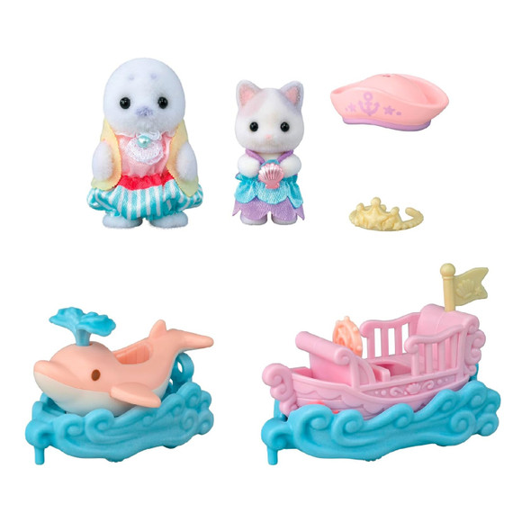 Sylvanian Families Amusement Park Ride The Waves Set