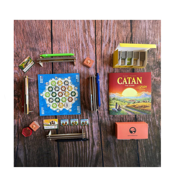 Catan Zip Portable Travel Game
