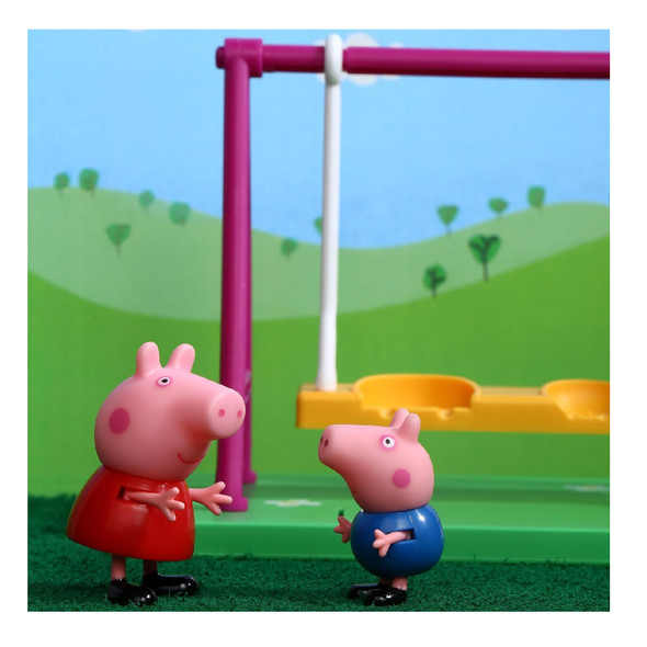 Peppa Pig Playset Playground Swing Play Set