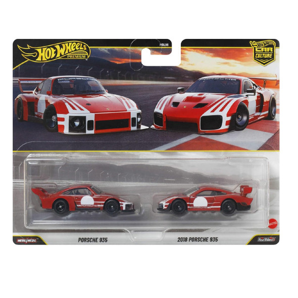Hot Wheels Premium Car Culture Porsche 935 2 Pack