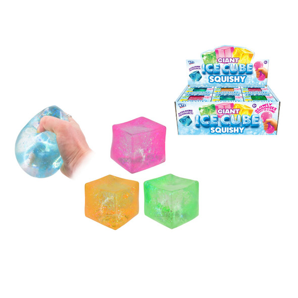 Large Squish Ice Cube Sensory Toy