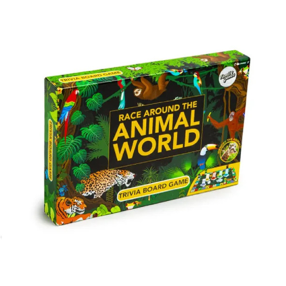 Race Around The Animal World Board Game