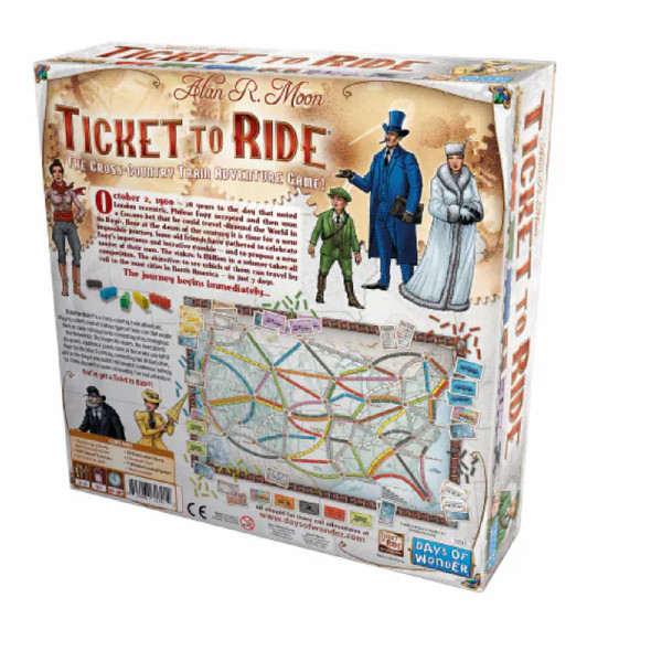 Ticket To Ride 2025 Refresh Family Board Game