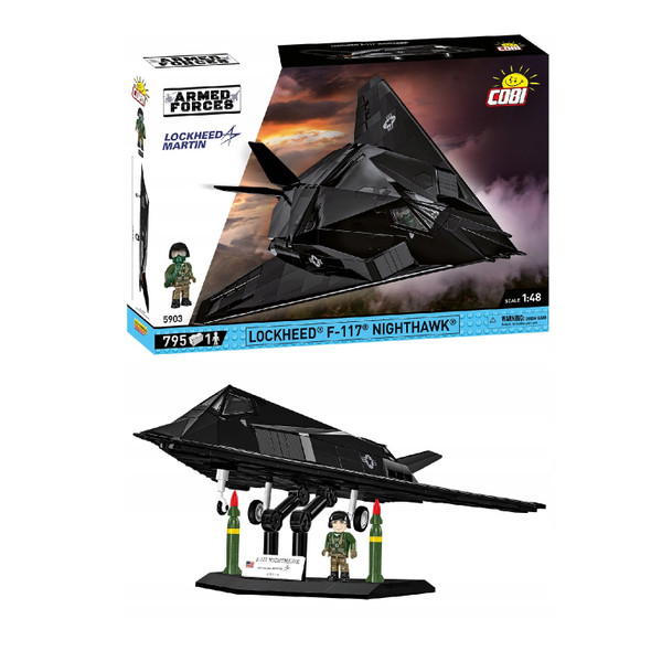 Cobi Armed Forces /5901/ F-117 Nighthawk Model Kit