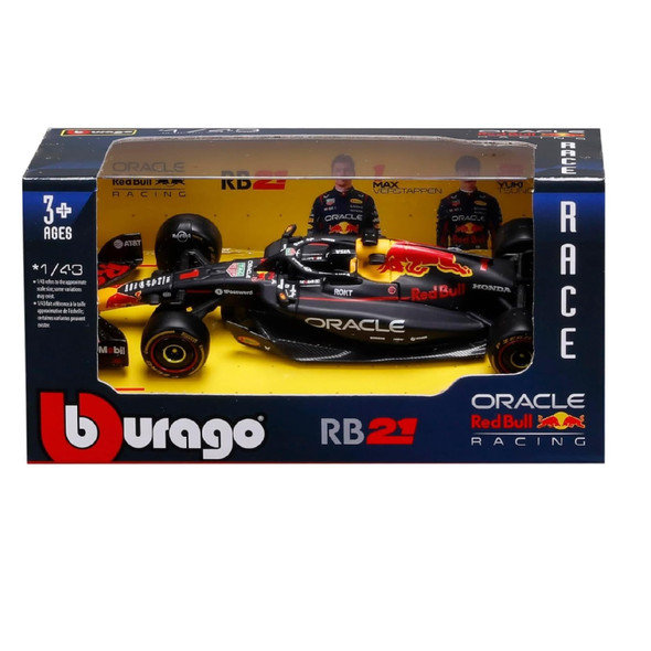 Bburago 1:43 F1 Red Bull Racing Rb21 2025 Verstappen Model