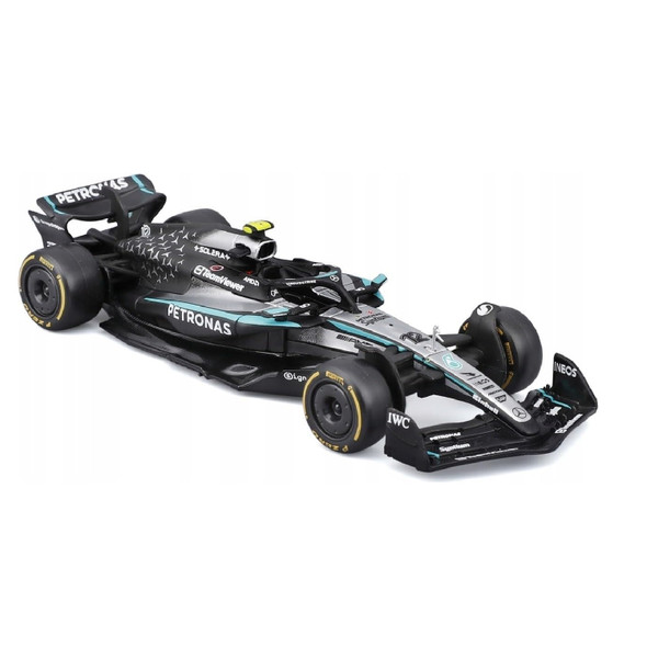 Bburago 1:43 F1 Mercedes Amg W16 2025 Antonelli In 12Pc Diecast Model