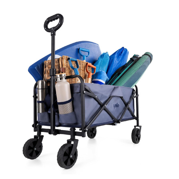 Yello Festival Foldable 60L Beach Camping Collapsible Wagon