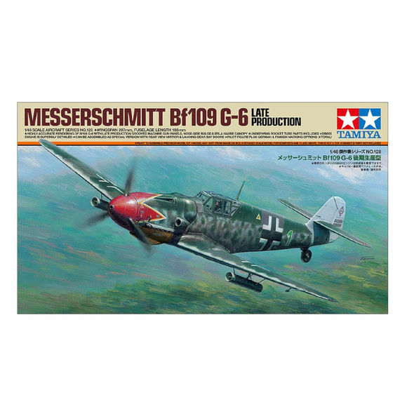 Tamiya Bf109 G6 Late Version Model Kit