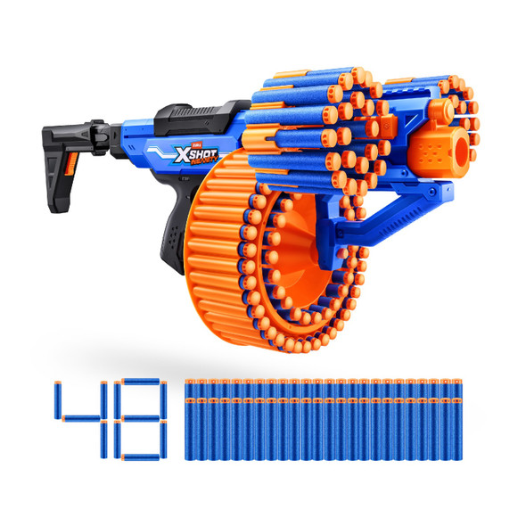 X Shot Insanity Blitz Hammer With 48 Nerf Darts