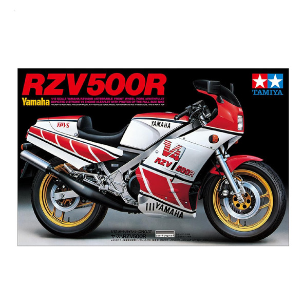 Tamiya 14037 1/12 Motorcycle Series No. 37 Yamaha RZV500R Plastic Model