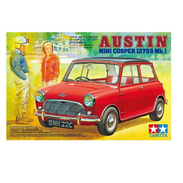 Tamiya 24235 1:24 Austin Mini Cooper 1275S Mk.1 Plastic Building Kit